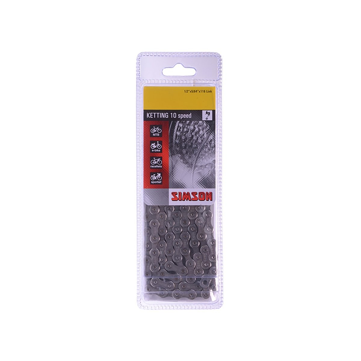 Dresco Fietsketting 116 Schakels 5