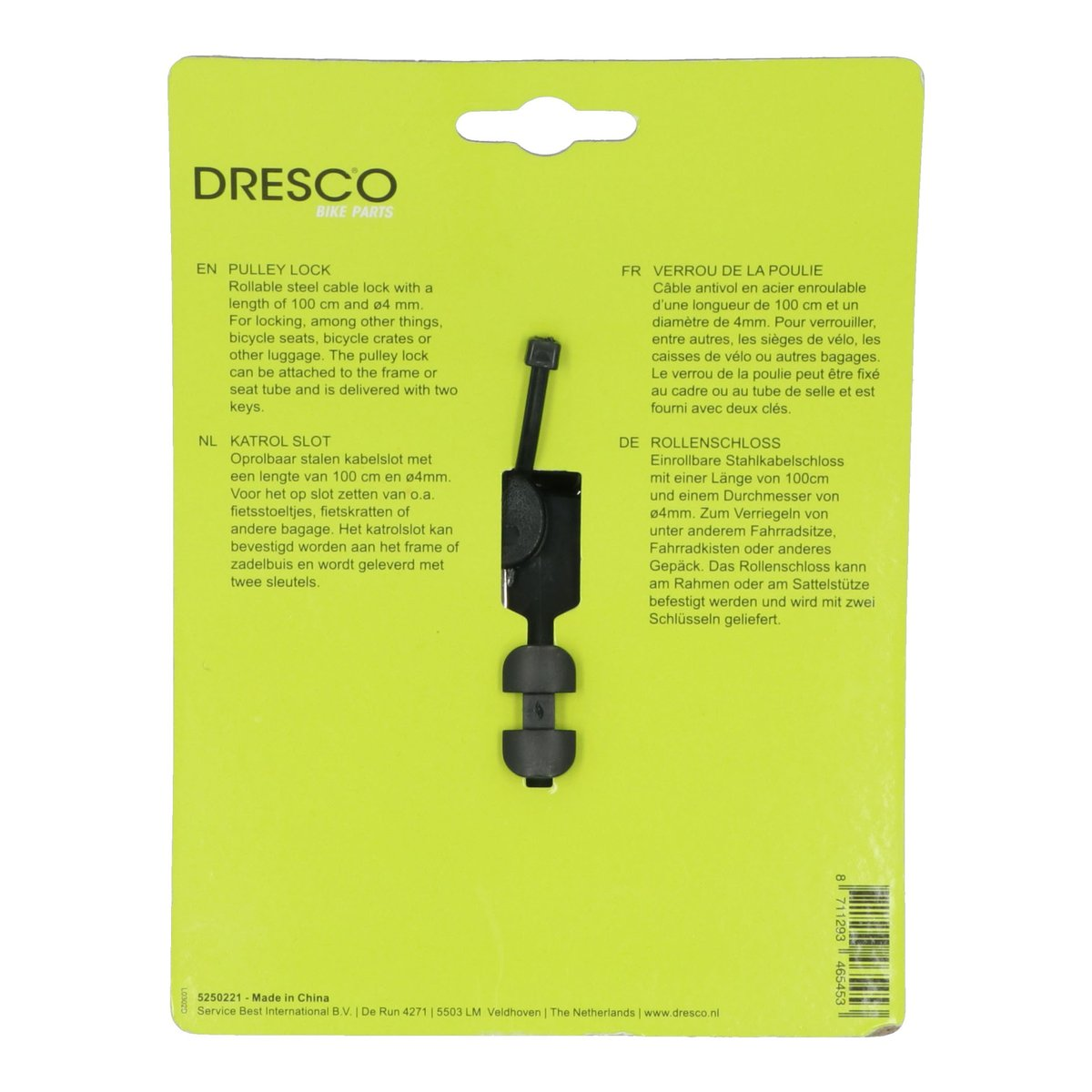 Dresco Katrolslot 100/4 6