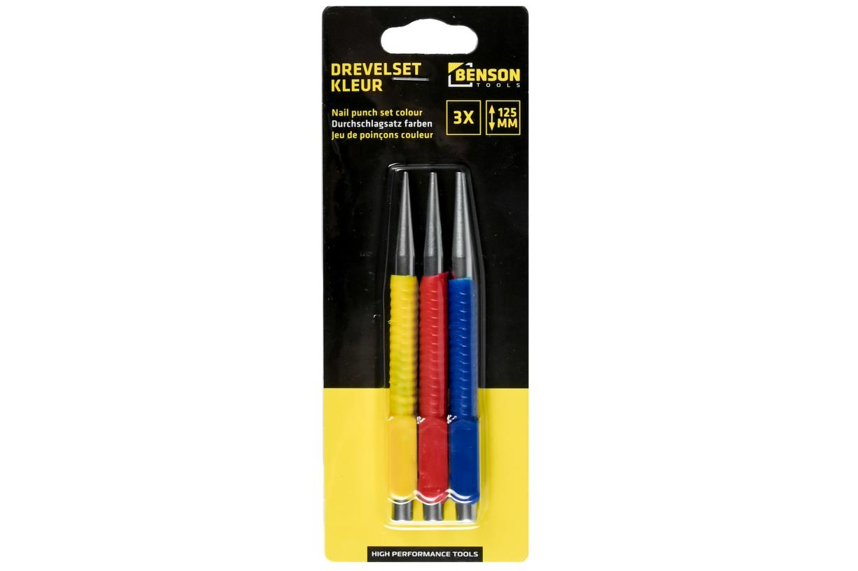 Drevelset 3st 125 mm 2