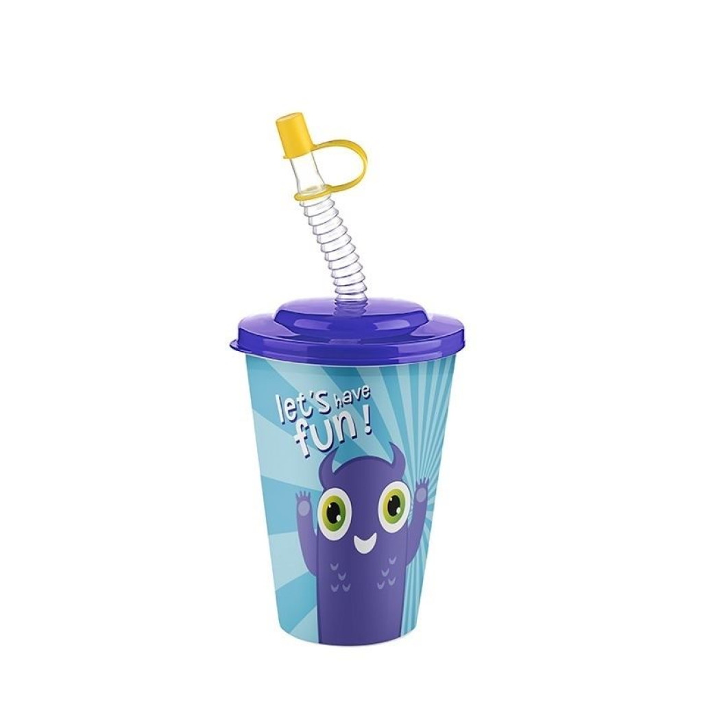 Drinkbeker met Rietje 400 ml 3