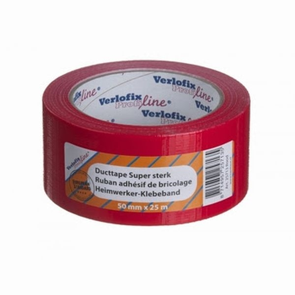 Ductape Rood 50 mm X 25 m