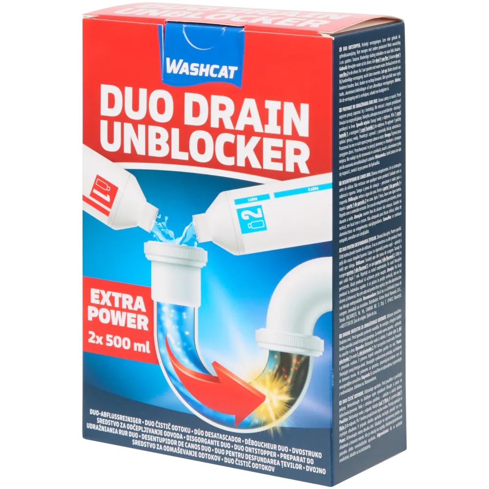Duo Ontstopper 2x500ml Keuken + Badkamer