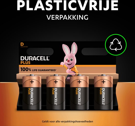 Duracell Batterij D 6