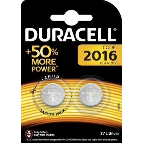 Duracell Cr 2016 2st