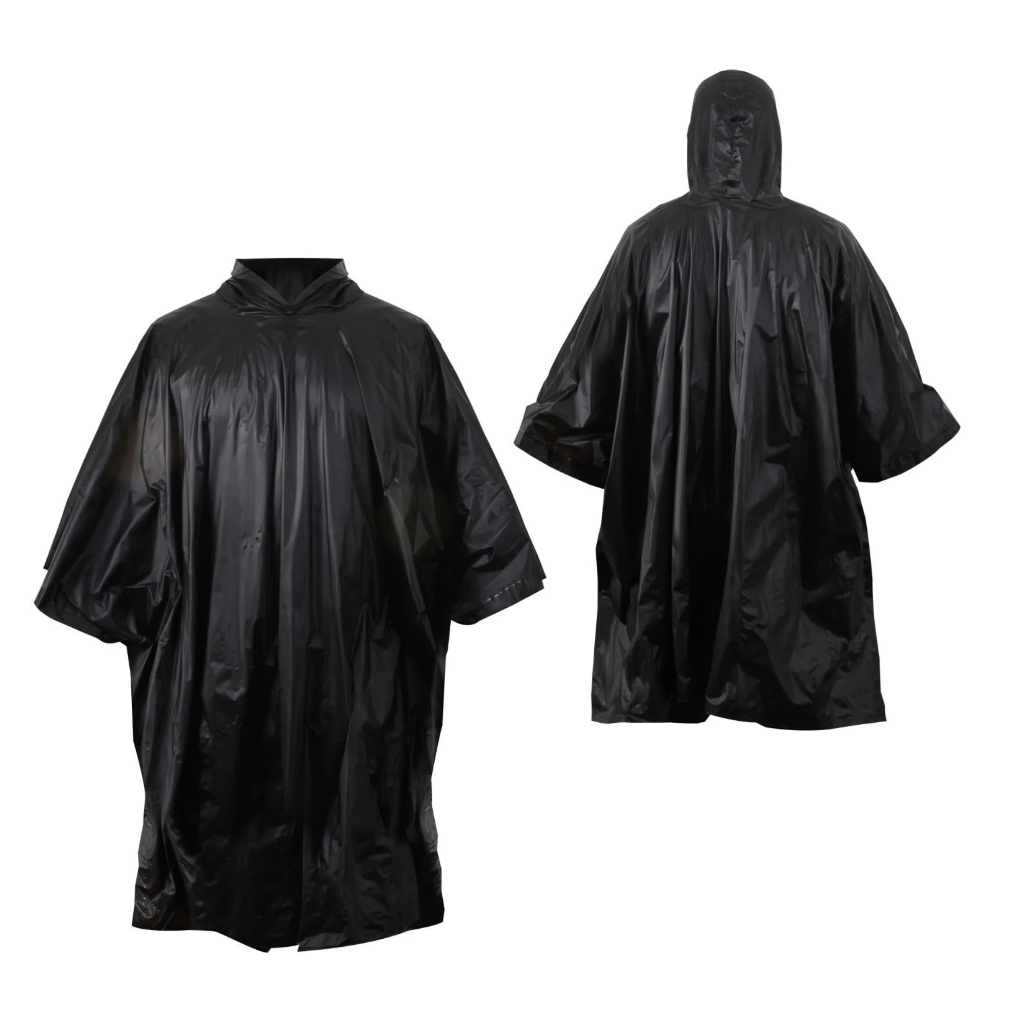Duurzaam Poncho Zwart