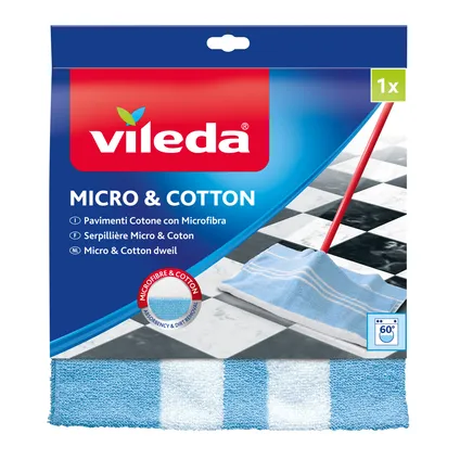 E.r Vileda Micro & Coton Dweil 50x60 2