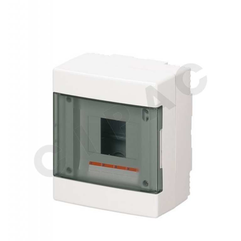 Ec Verdeelkast Wit Opbouw 4 Modules