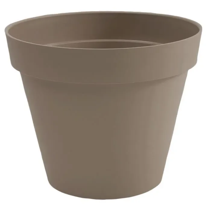 Eda Bloempot Toscane Diam 25 Taupe