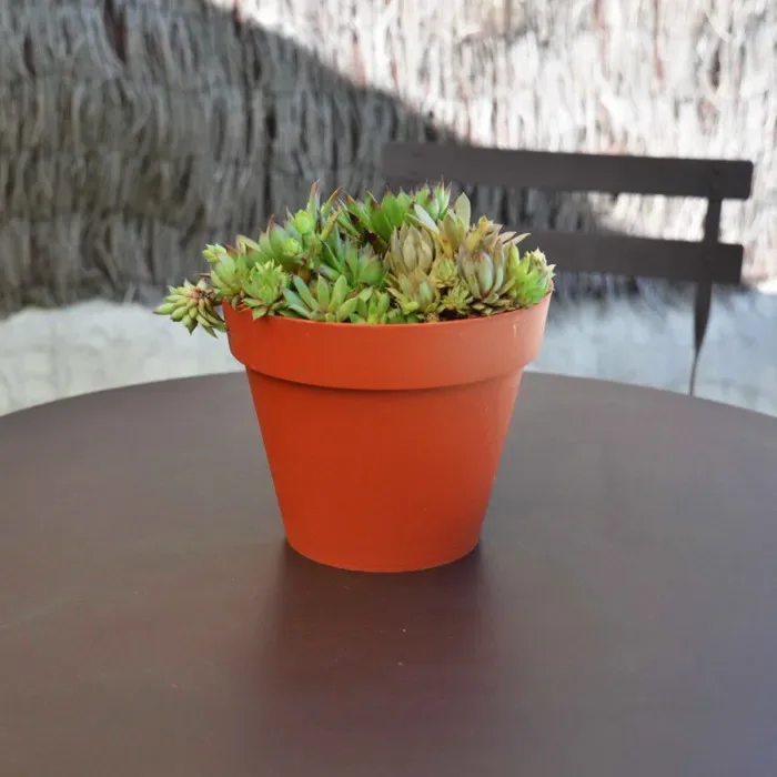 Eda Bloempot Toscane Diam 25 Taupe 2