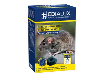 Edialux Storm Ratten- en Muizengif 300 g 2