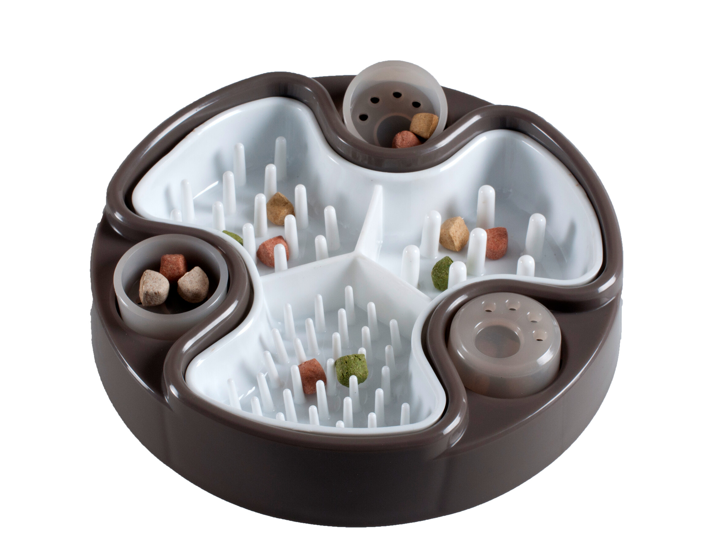 Educatieve Eetpot Brain Bruin 24 cm 3