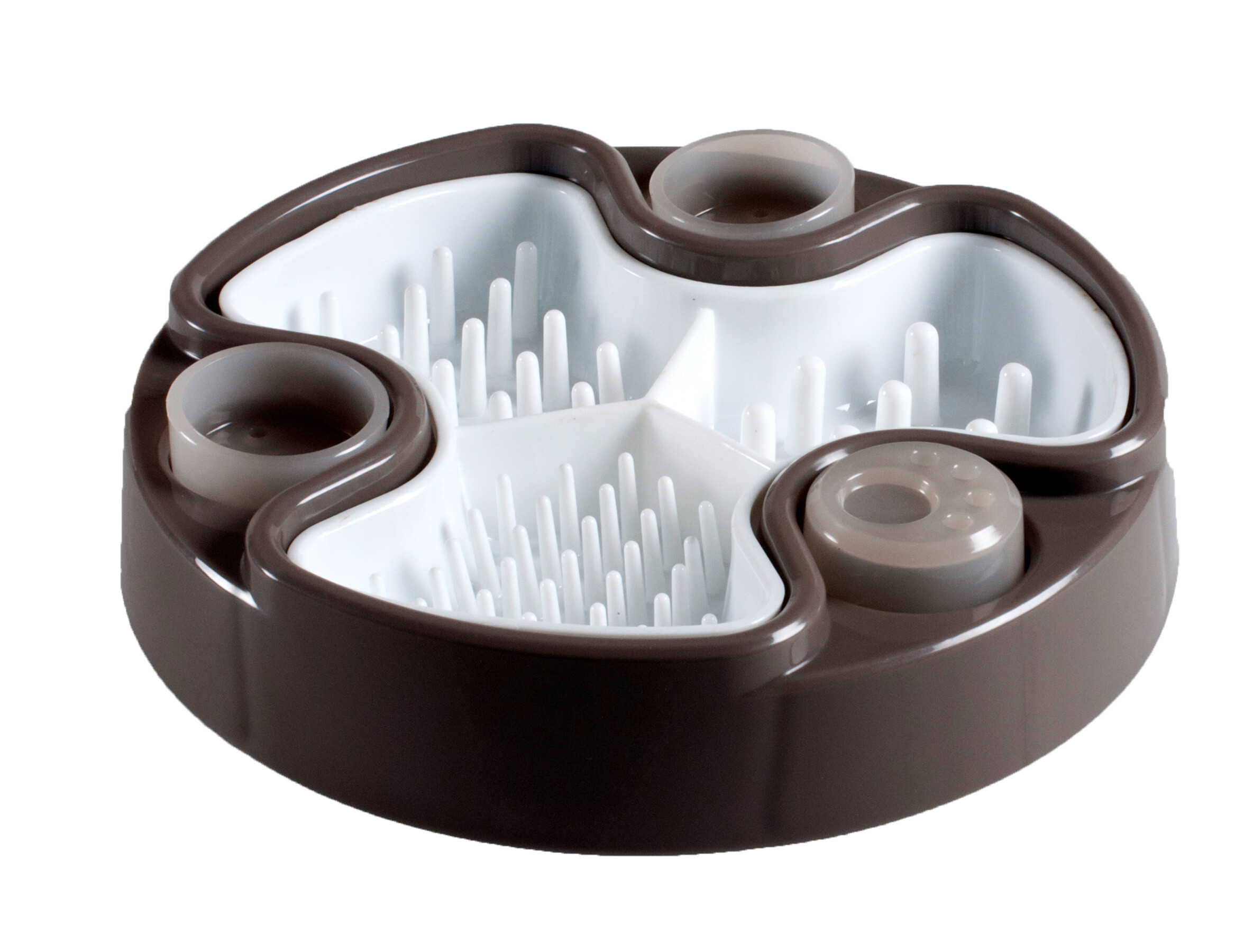 Educatieve Eetpot Brain Bruin 24 cm