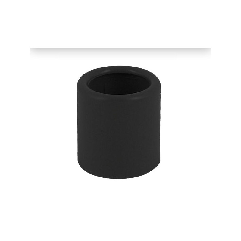 Eindtul Zwart Pvc Buis 16 mm