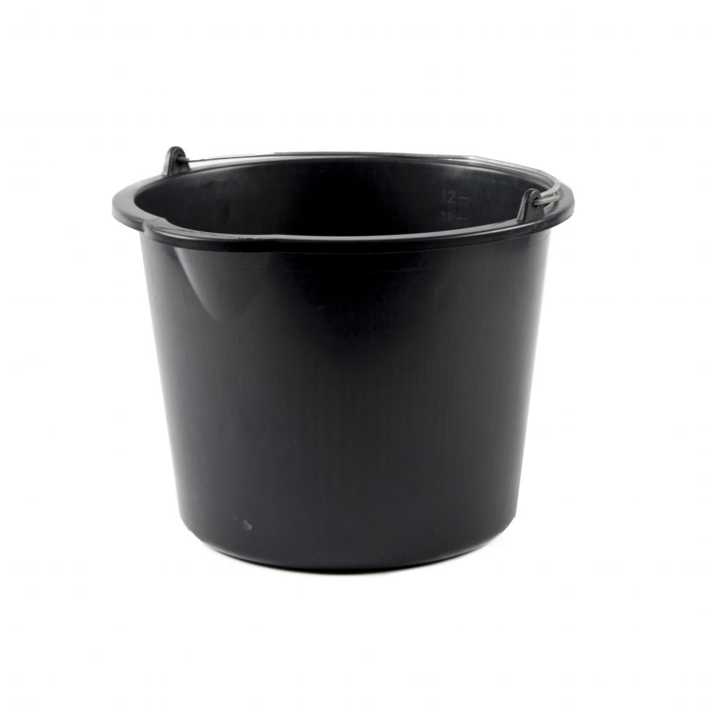 Emmer 12 l Zwart