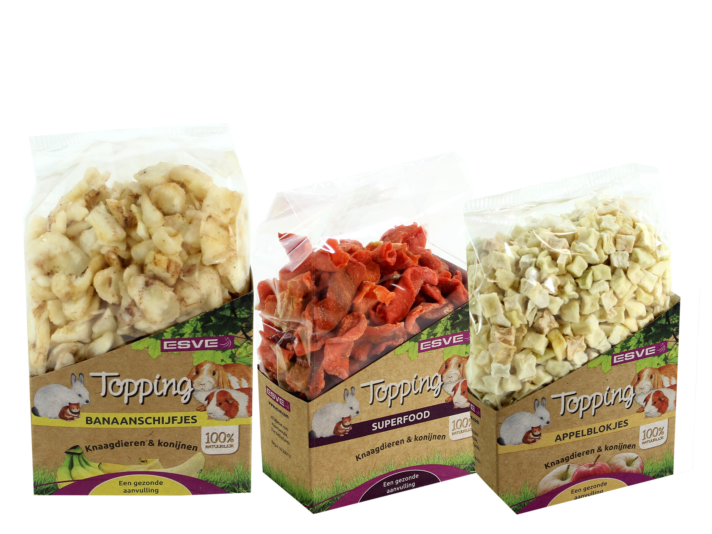 Esve Topping Wortelschijfjes Knaagdier 150 g 4