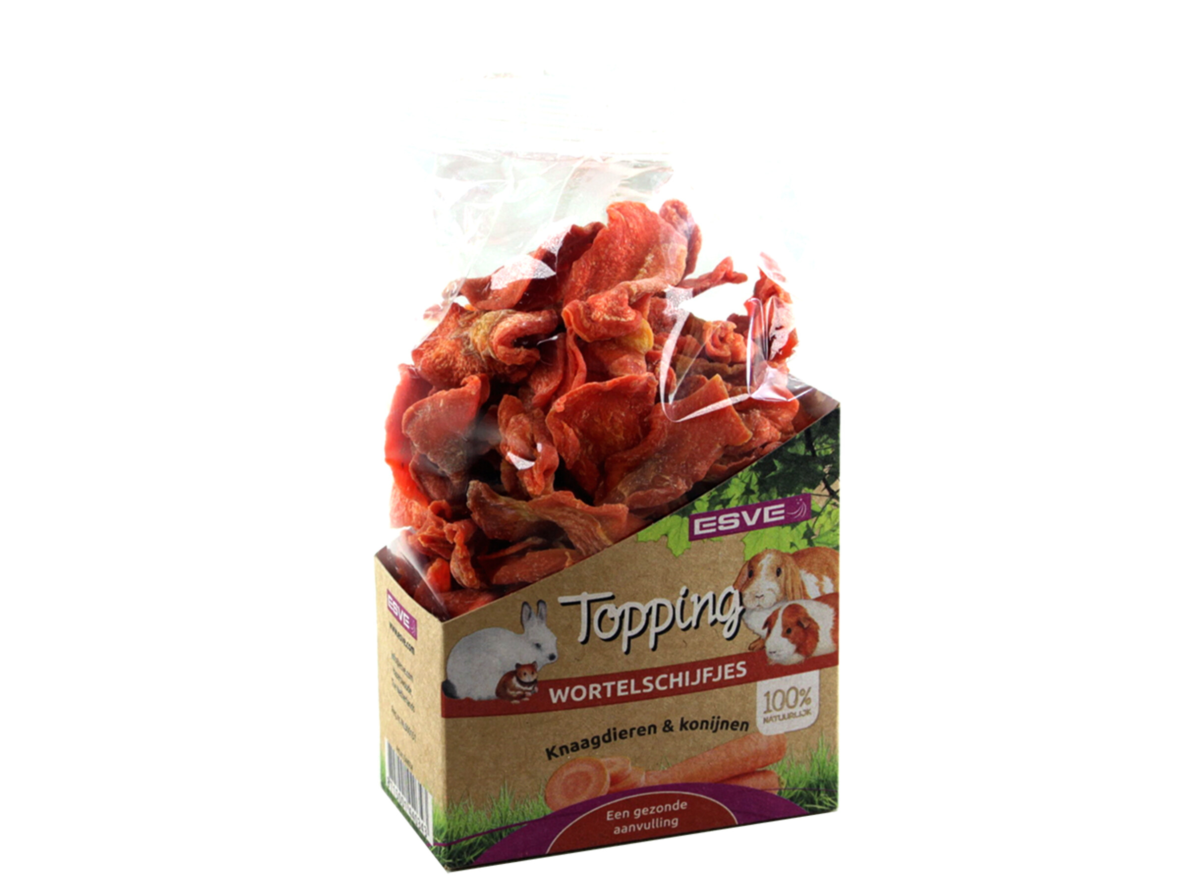 Esve Topping Wortelschijfjes Knaagdier 150 g