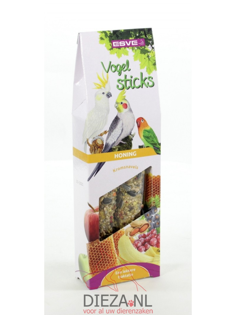 Esve Vogelsticks Agapornis & Grote Parkiet Honing 3