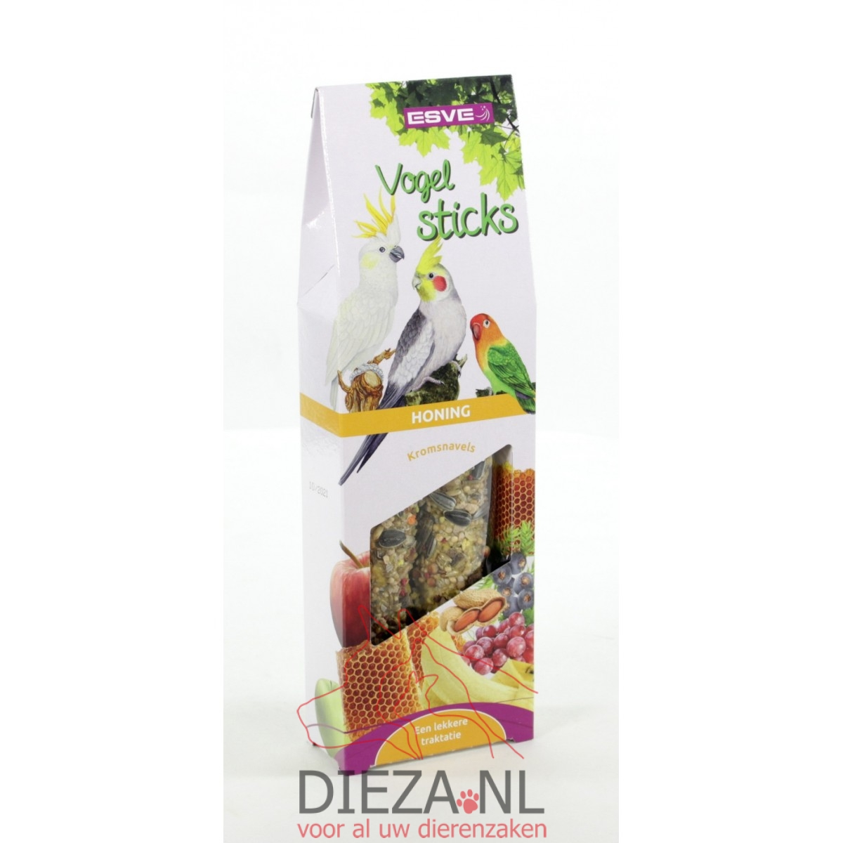 Esve Vogelsticks Agapornis & Grote Parkiet Honing