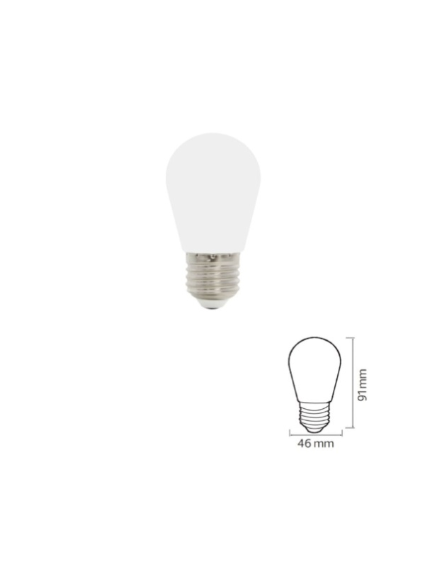 Fantasy/2w 6400k E27 220-240v Led Col
