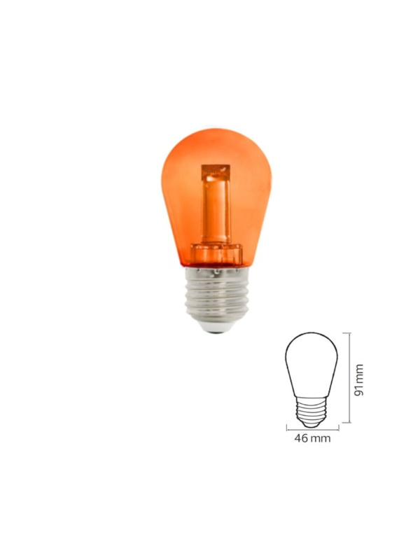 Fantasy/2w Orange E27 220-240v Led Co
