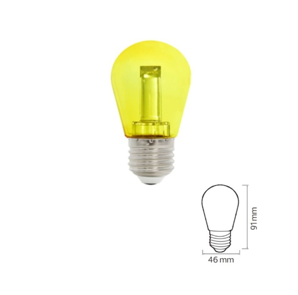 Fantasy/2w Yellow E27 220-240v Led Co 2