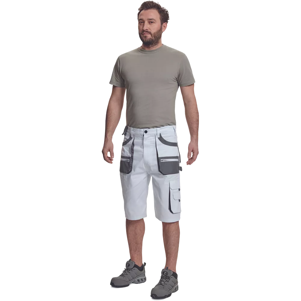 Ff Carl Be-01-009 Shorts Wit/grijs 48 4