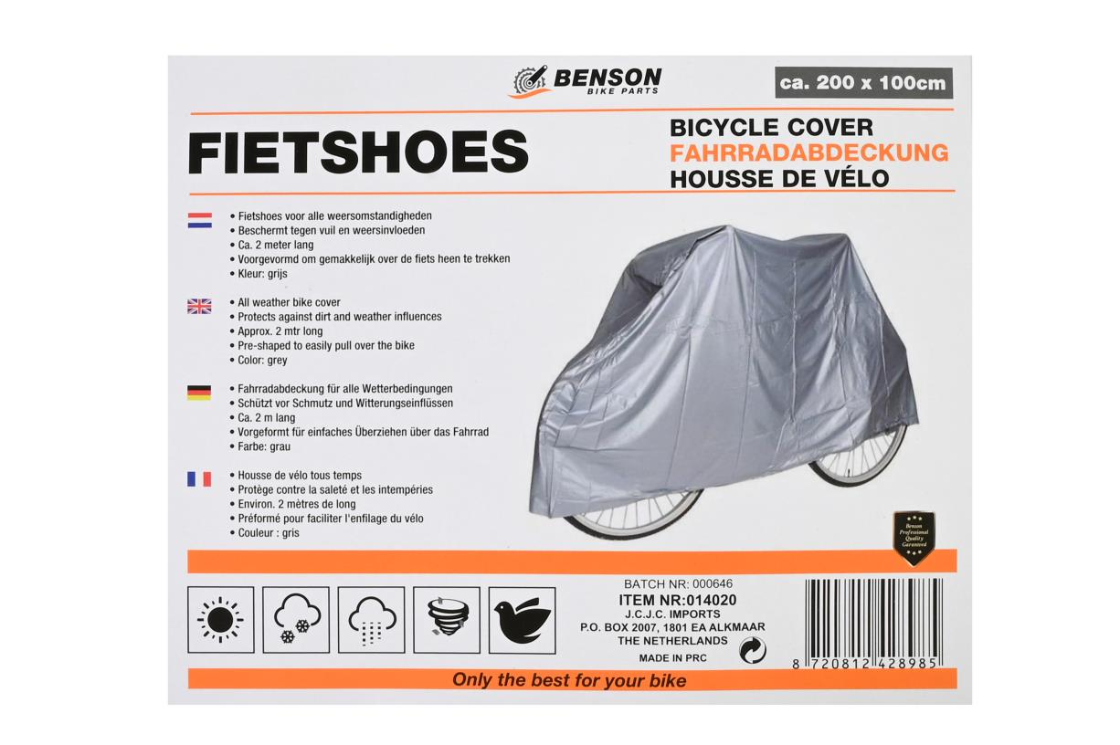 Fiets Hoes 200x100cm 5