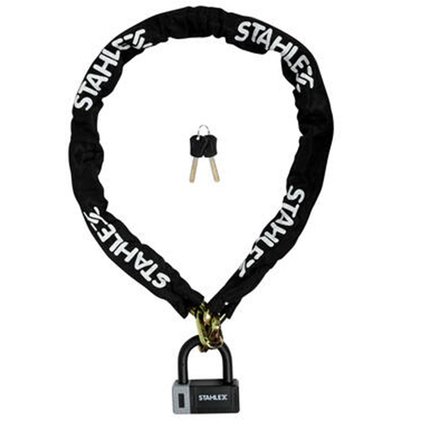 Fiets Ketting+hangslot 10x1400 2
