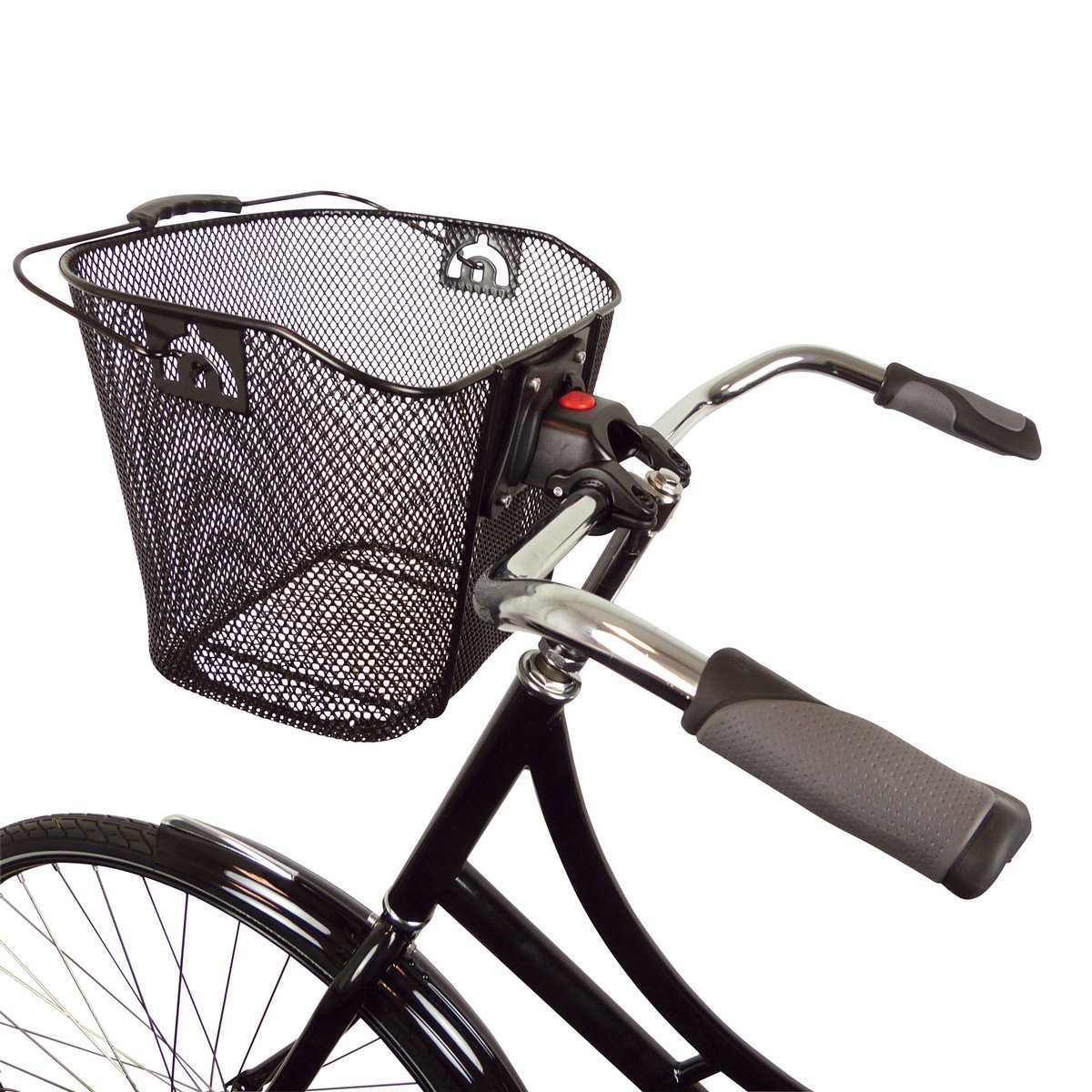 Fietsmand Zwart 2