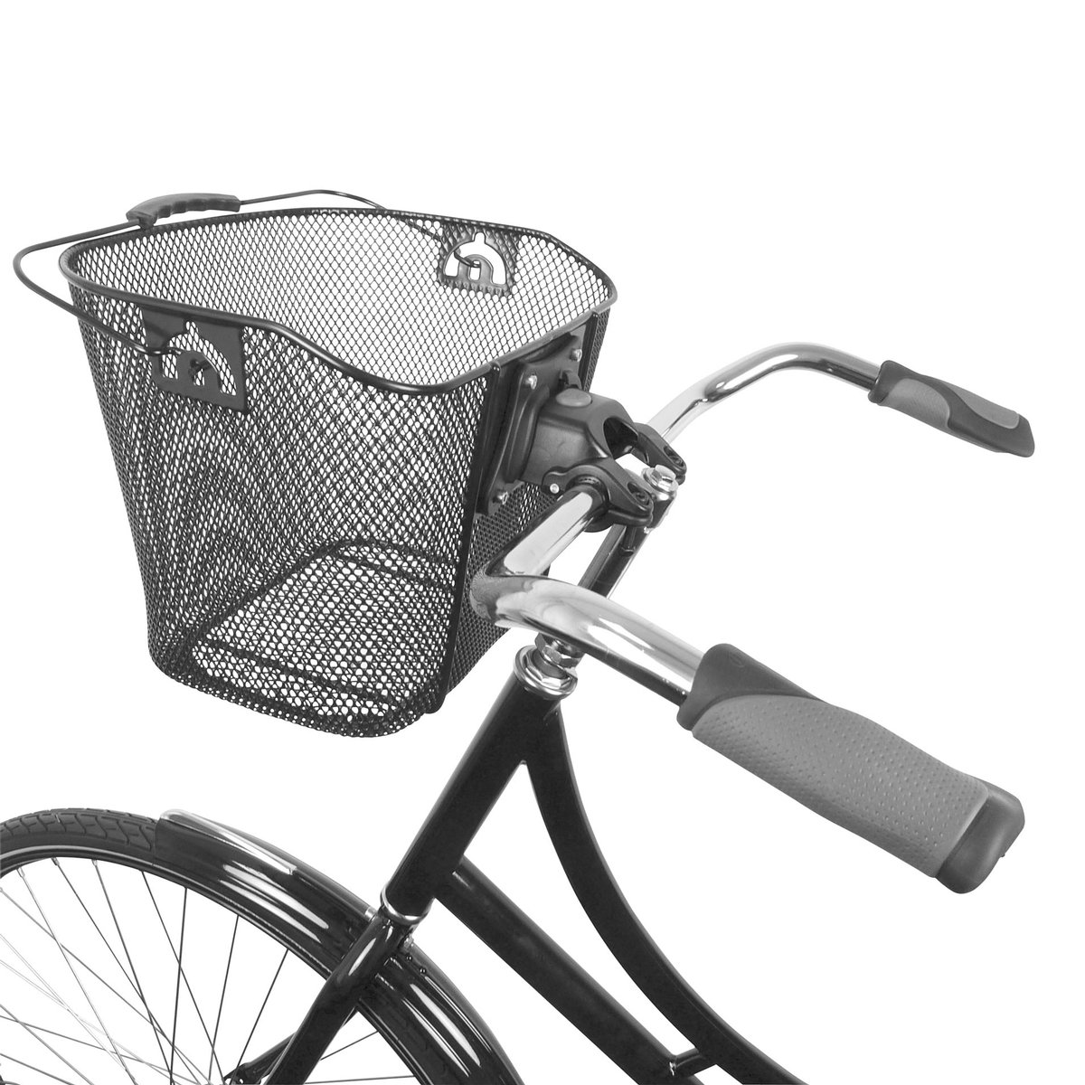 Fietsmand Zwart 3