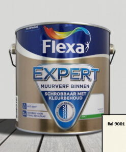 Flexa Expert Muurverf 2.5 l Ral 9001 6