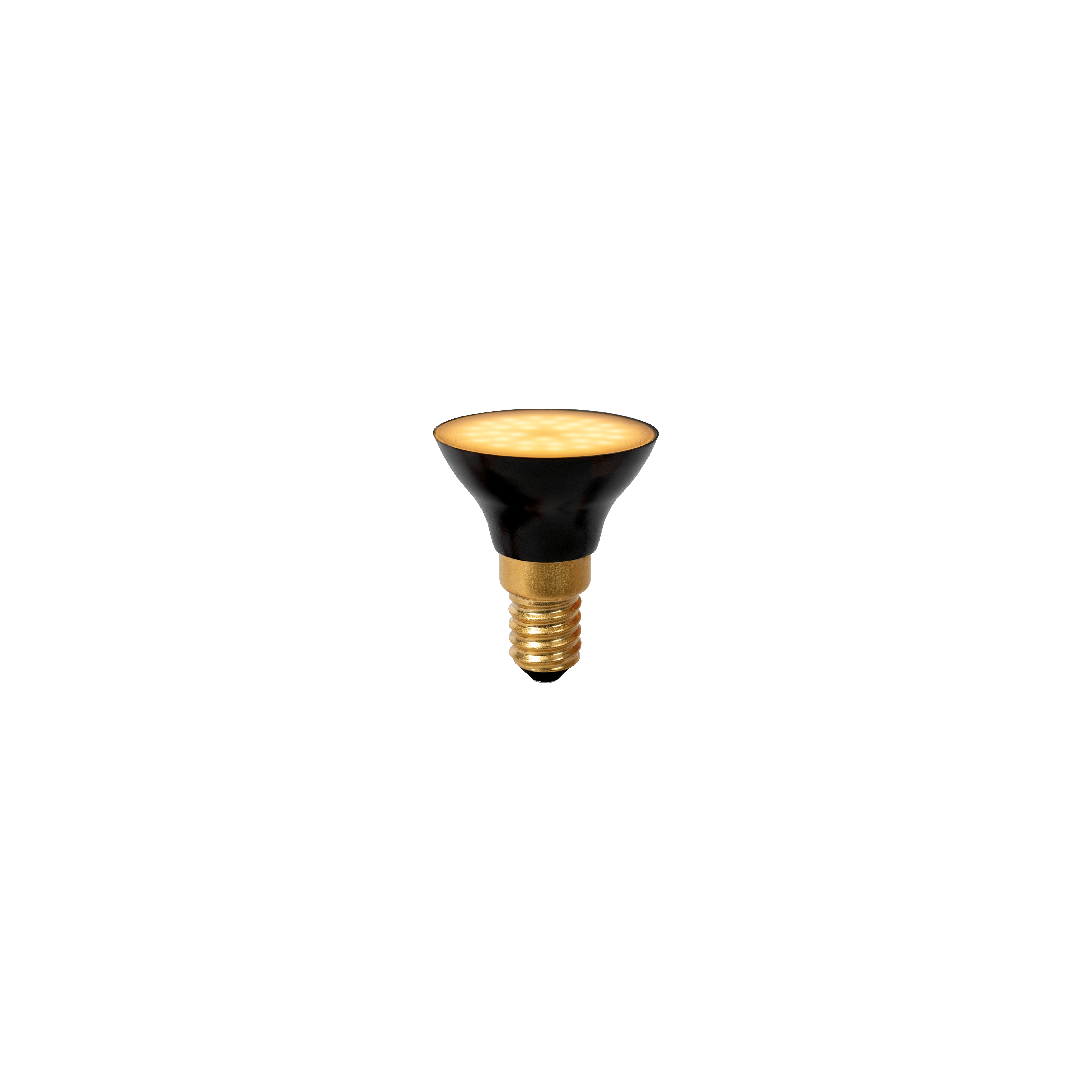 G45 Led Lamp-Zwart-Led Dimb.-1xe14-5w-2700k 2