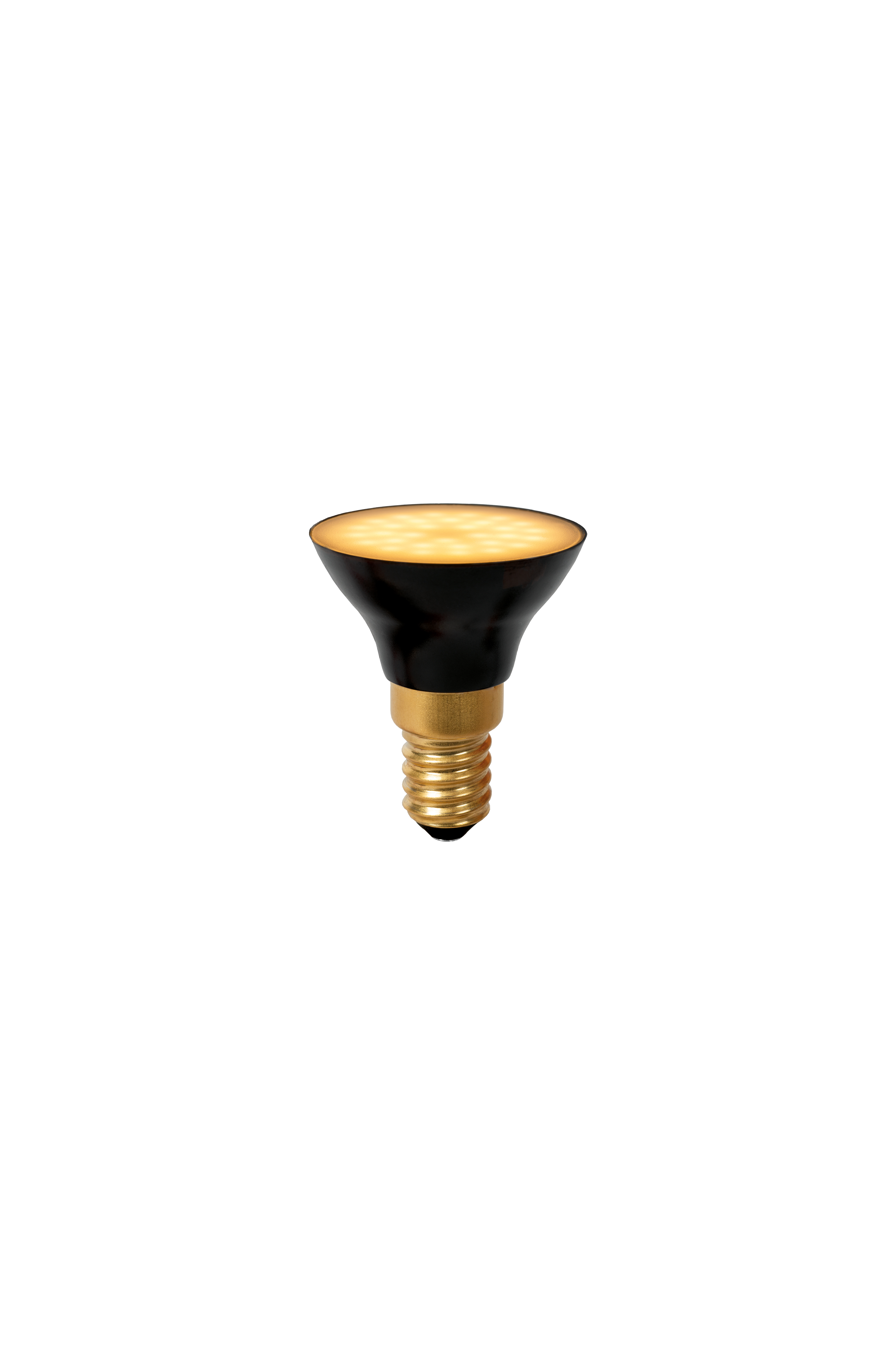 G45 Led Lamp-Zwart-Led Dimb.-1xe14-5w-2700k 3