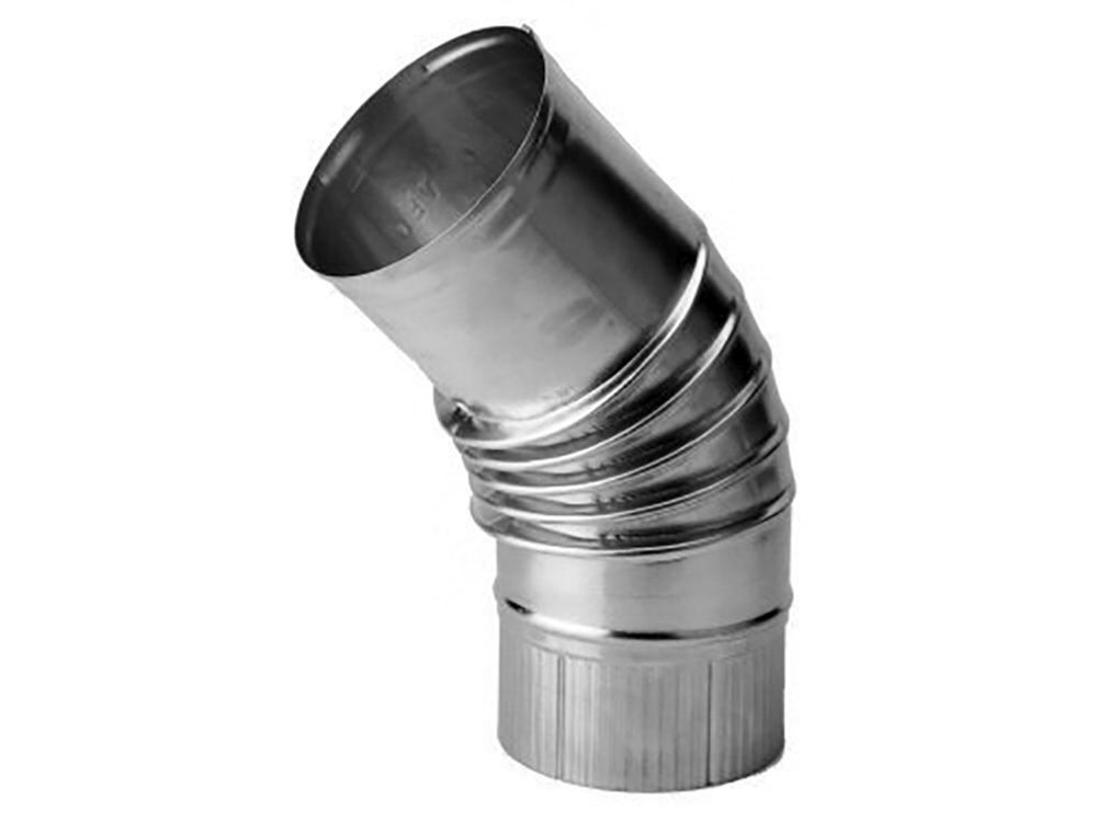 Galva Bocht 45° 131 mm