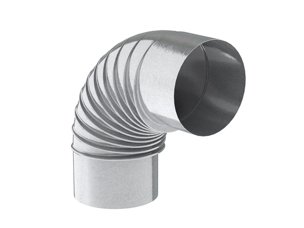 Galva Bocht 90° 100 mm