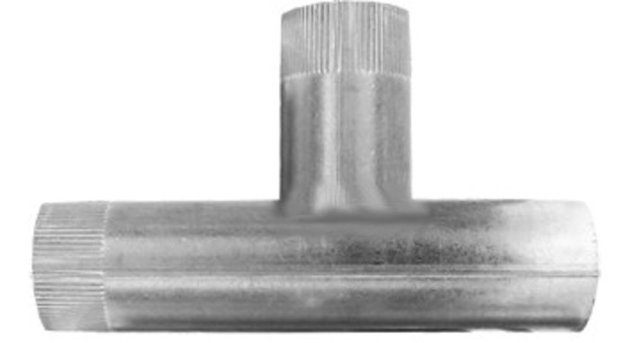 Galva T 90° 100 mm