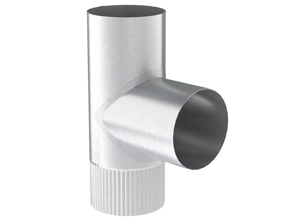 Galva T Stuk 90° 121 mm
