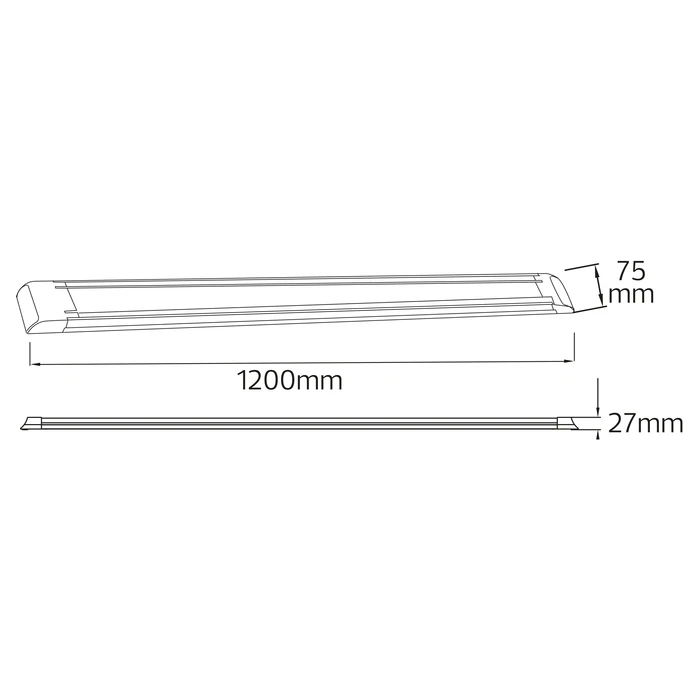 Gama-80/150cm 80w Bl 6400k 165-265v l 2