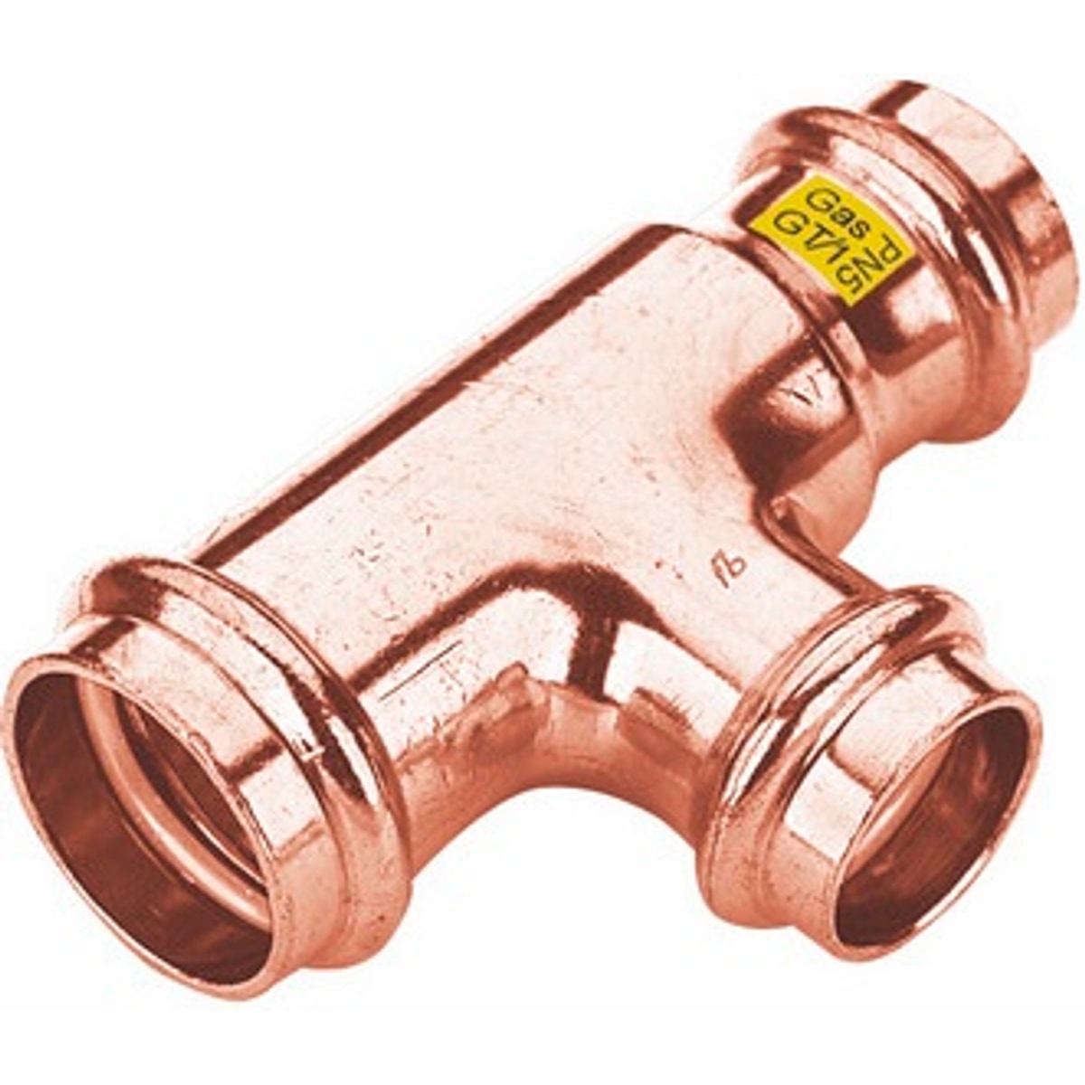 Gas Pers T-Stuk 28x22x22