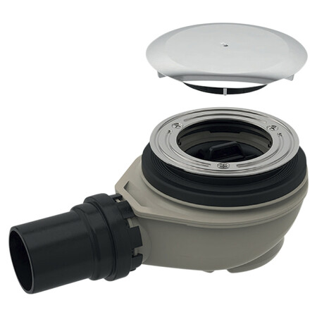 Geberit Douchesifon D90 Afvoerbuis D50 Waterslothoogte 50 mm