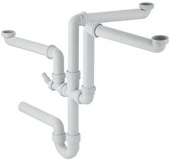 Geberit Driedubbele Sifon Lavabo 40