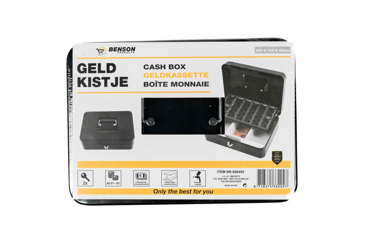 Geldkist Zwart + Muntinzet 2