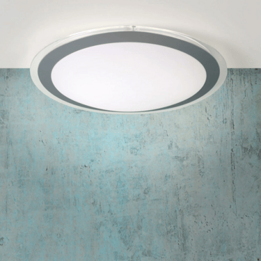 Gently Plafonnier Rond D33,5cm T5/22w Alu