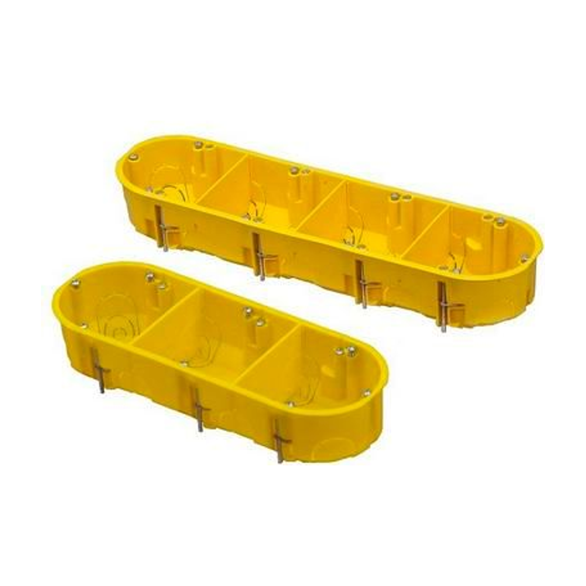 Gyp Inbouwdoos 4 Voudig Geel 4x45