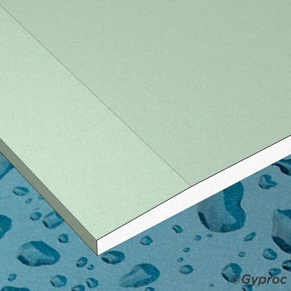 Gyproc Gipsplaat Waterwerend 260x60 cm 12,5 mm