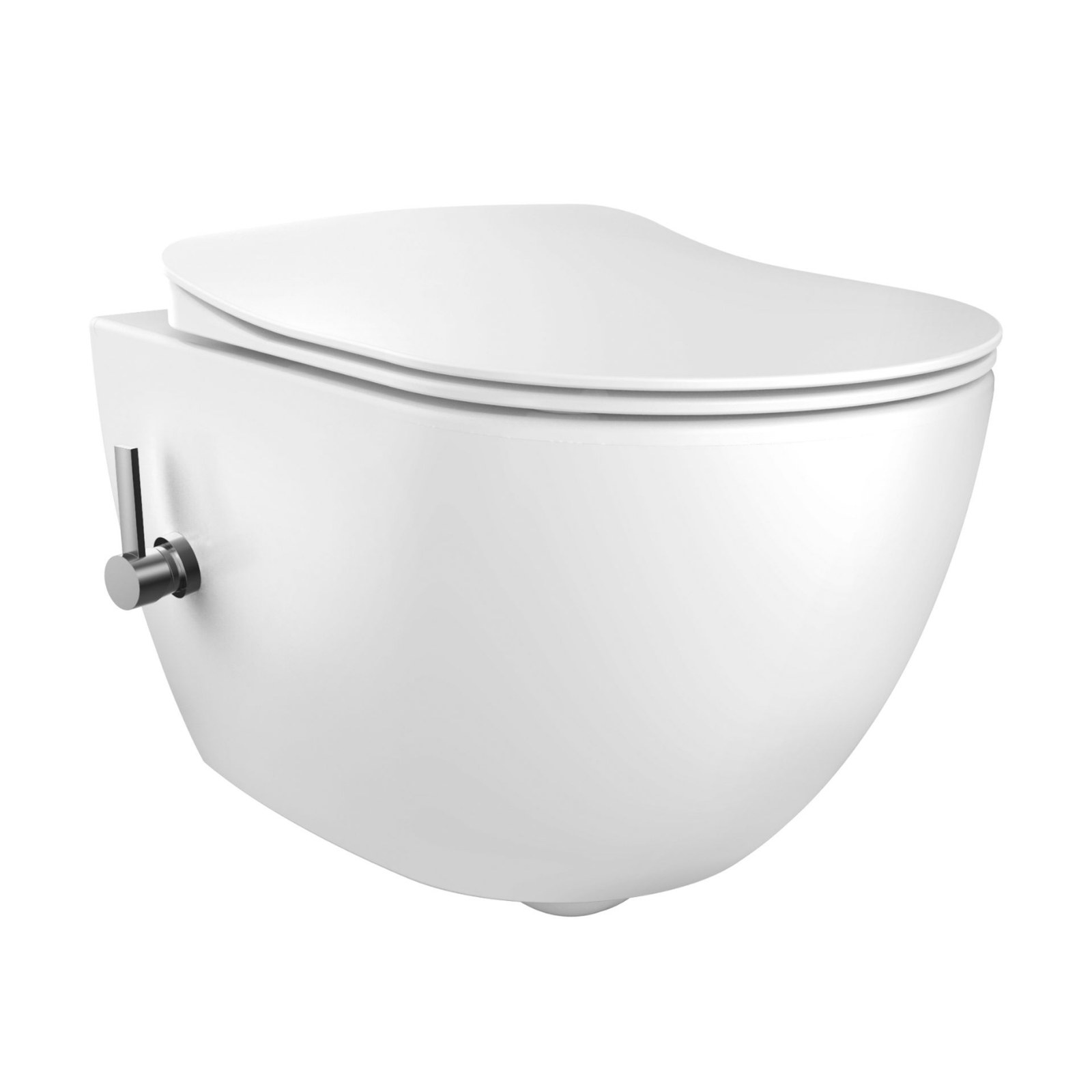 Hang Wc Design Rimoff + Sproeier en Kraan