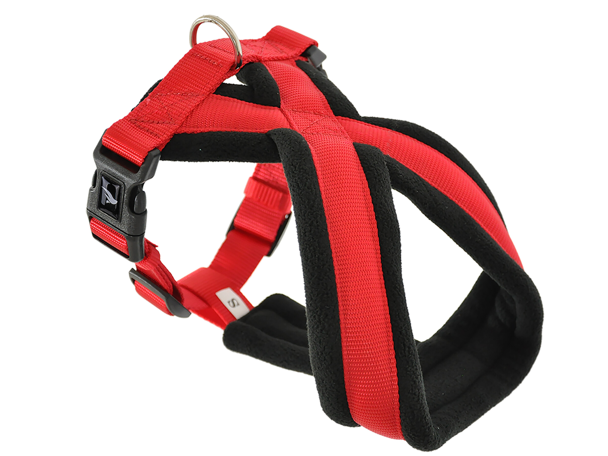Harnas Comfort Nylon Rood m