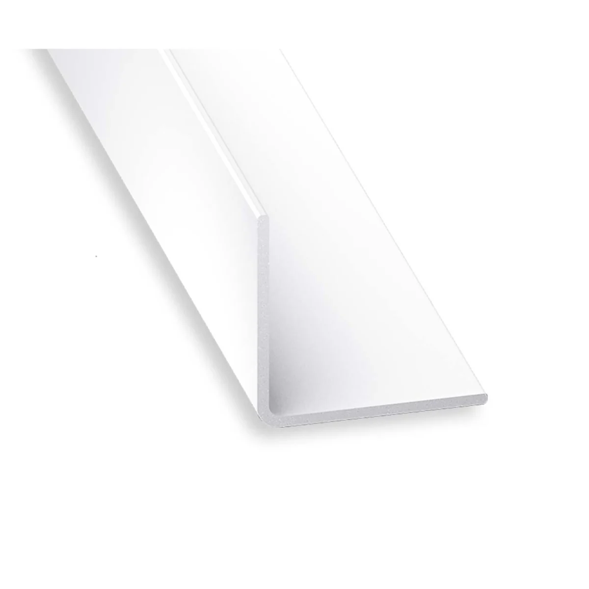 Hoekprofiel Pvc Wit 10x10mm 1 m