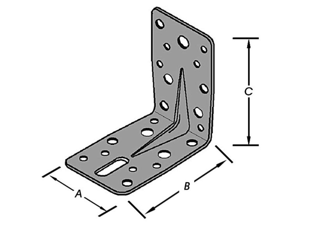 Hoekverbindingen+versterking 125 mm