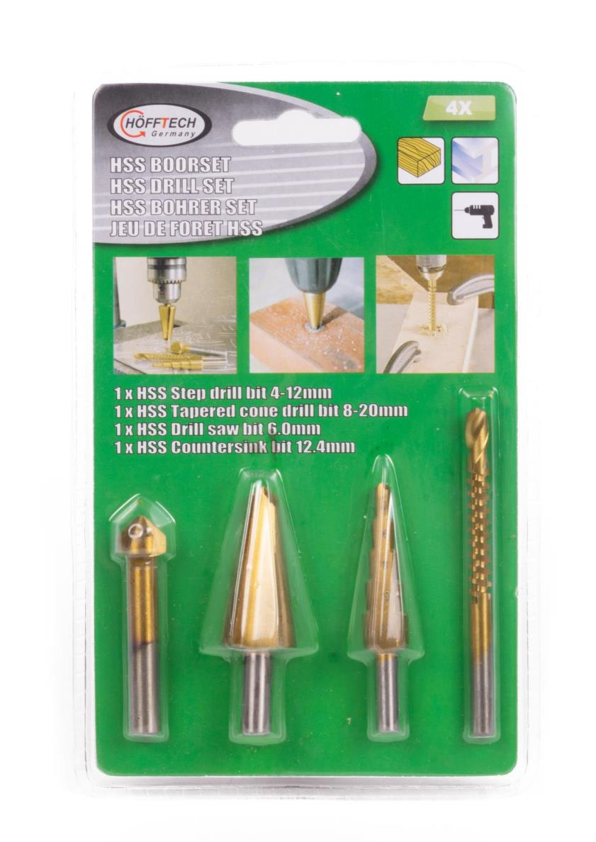 Hofftech Hss Boorset 4 Dlg Multi 3